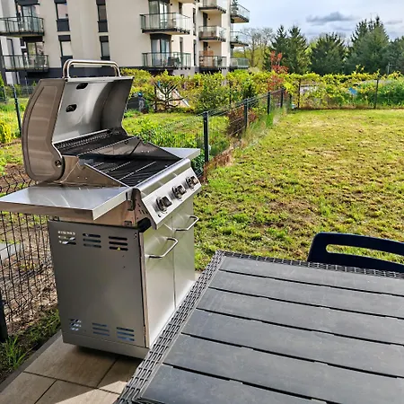 Apartment Live Z Ogrodem, Parking, Grill Lodz