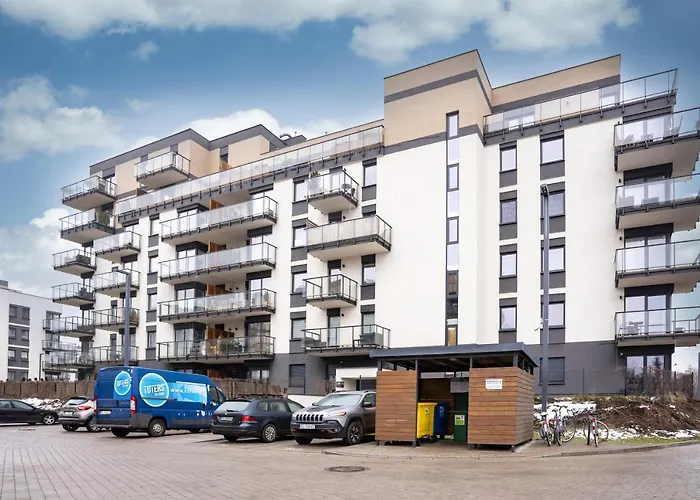 Lägenhet Live Z Ogrodem, Parking, Grill