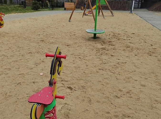 Live Z Ogrodem, Parking, Grill Lägenhet *