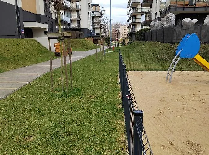 Lägenhet Live Z Ogrodem, Parking, Grill