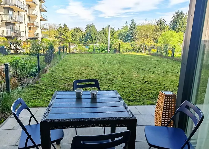 Lägenhet Live Z Ogrodem, Parking, Grill